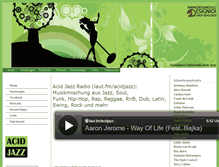 Tablet Screenshot of acid-jazz-radio.de